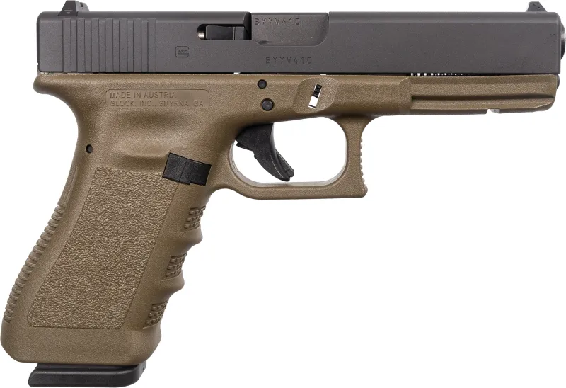 GLOCK 17 OD GREEN 9MM 4.49'' 17-RD SEMI-AUTO PISTOL