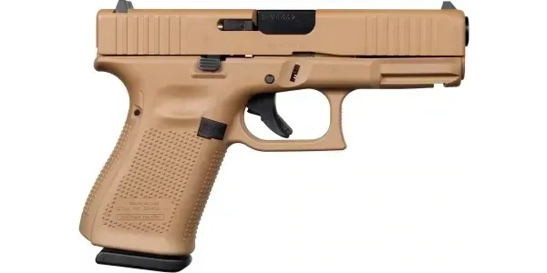GLOCK 19 GEN5 9MM 4.02" 15-RD DAVIDSON'S DARK EARTH PISTOL