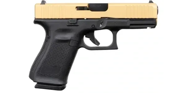 GLOCK 19 GEN5 9MM 4.02" 15-RD GOLD SLIDE PISTOL