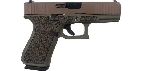 GLOCK 19 OD LEAF 9MM 4.02'' 15-RD SEMI-AUTO PISTOL