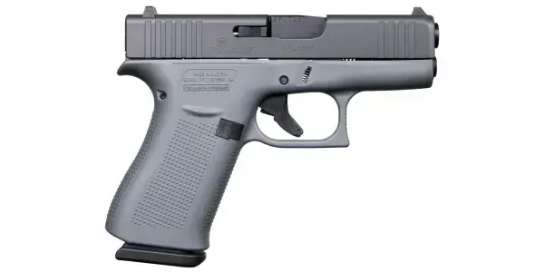 GLOCK 43X 9MM 3.41" 10-RD CONCRETE GRAY & ELITE SMOKE PISTOL