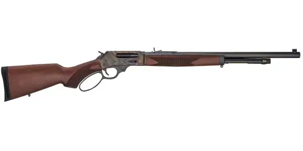 HENRY COLOR CASE HARDENED 45-70 22'' 4-RD LEVER ACTION RIFLE