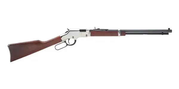 HENRY GOLDEN BOY SILVER 22 LR 20" 16-RD LEVER ACTION RIFLE