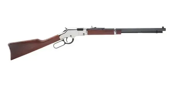 HENRY GOLDEN BOY SILVER 22 WMR 20.5" 12-RD LEVER ACTION RIFLE