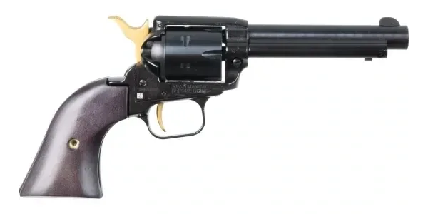 HERITAGE ROUGH RIDER CUSTOM GOLD ACCENTS 22 LR 4.75'' 6-RD REVOLVER