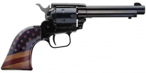 HERITAGE ROUGH RIDER GOLD USA GRIP 22 LR 4.75'' 6-RD REVOLVER