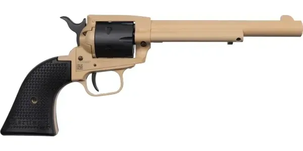 HERITAGE ROUGH RIDER STEEL FRAME 22 LR 6.5'' 6-RD REVOLVER