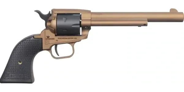 HERITAGE ROUGH RIDER STEEL FRAME 22 LR 6.5'' 6-RD REVOLVER