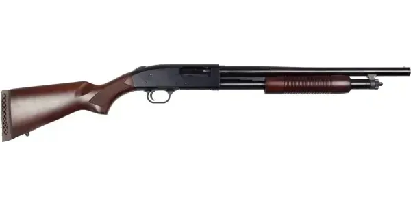 MOSSBERG 500 RETROGRADE 12 GA 18.5'' 5-RD PUMP ACTION SHOTGUN