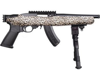 RUGER 22 CHARGER LITE LEOPARD 22 LR 8'' 15-RD SEMI-AUTO PISTOL