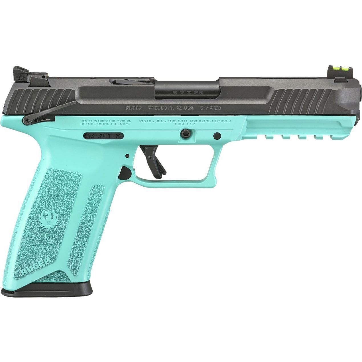 RUGER 57 TALO 5.7X28MM 4.94'' 20-RD SEMI-AUTO PISTOL
