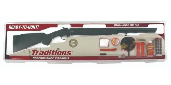 TRADITIONS BUCKSTALKER XT REDI-PAK 50 BLKPWDR 24'' 1-RD MUZZLELOADER