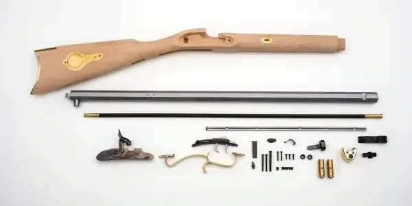 TRADITIONS ST LOUIS HAWKEN DIY PERCUSSION RIFLE 50 BLACK POWDER 28'' MUZZLELOADER
