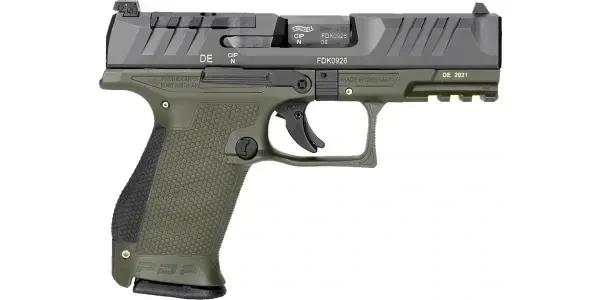 WALTHER PDP OPTIC READY SUB-COMPACT 9MM 4'' 15-RD SEMI-AUTO PISTOL