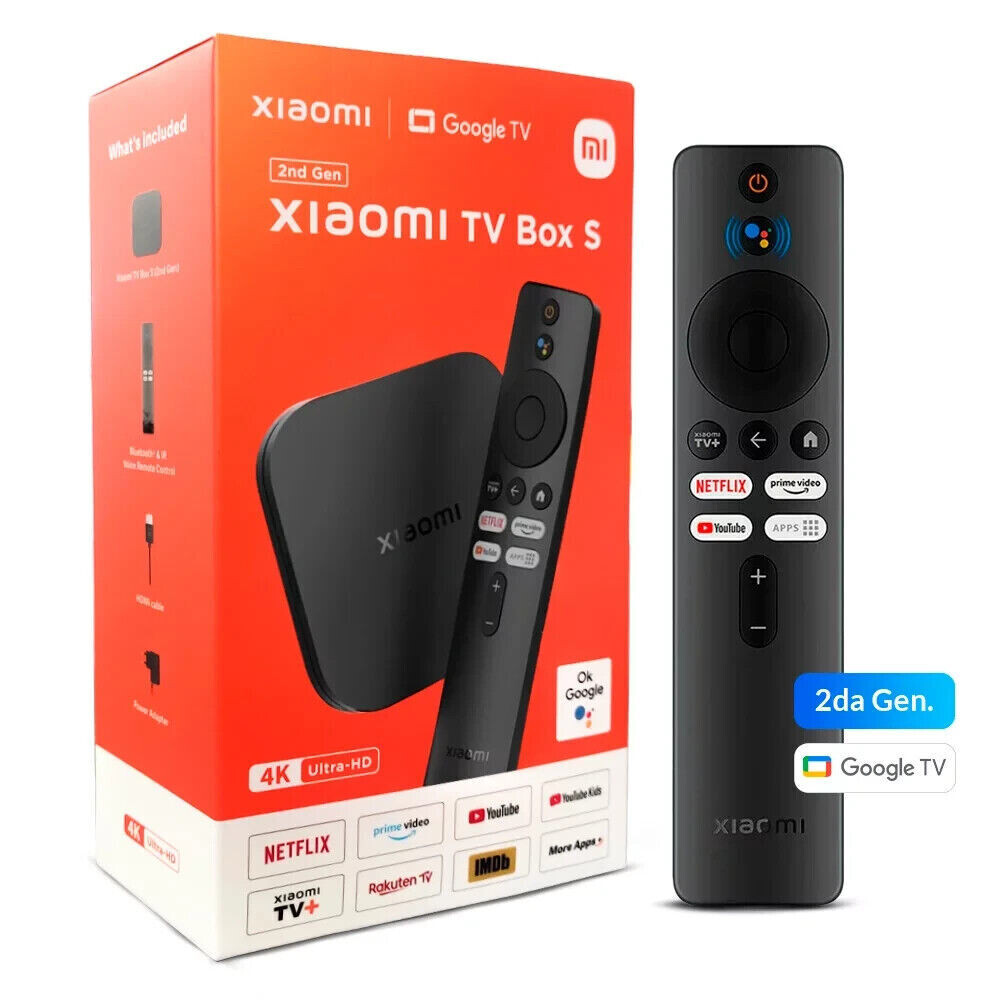 XIAOMI TV BOX S 2ª GENERACION 4K