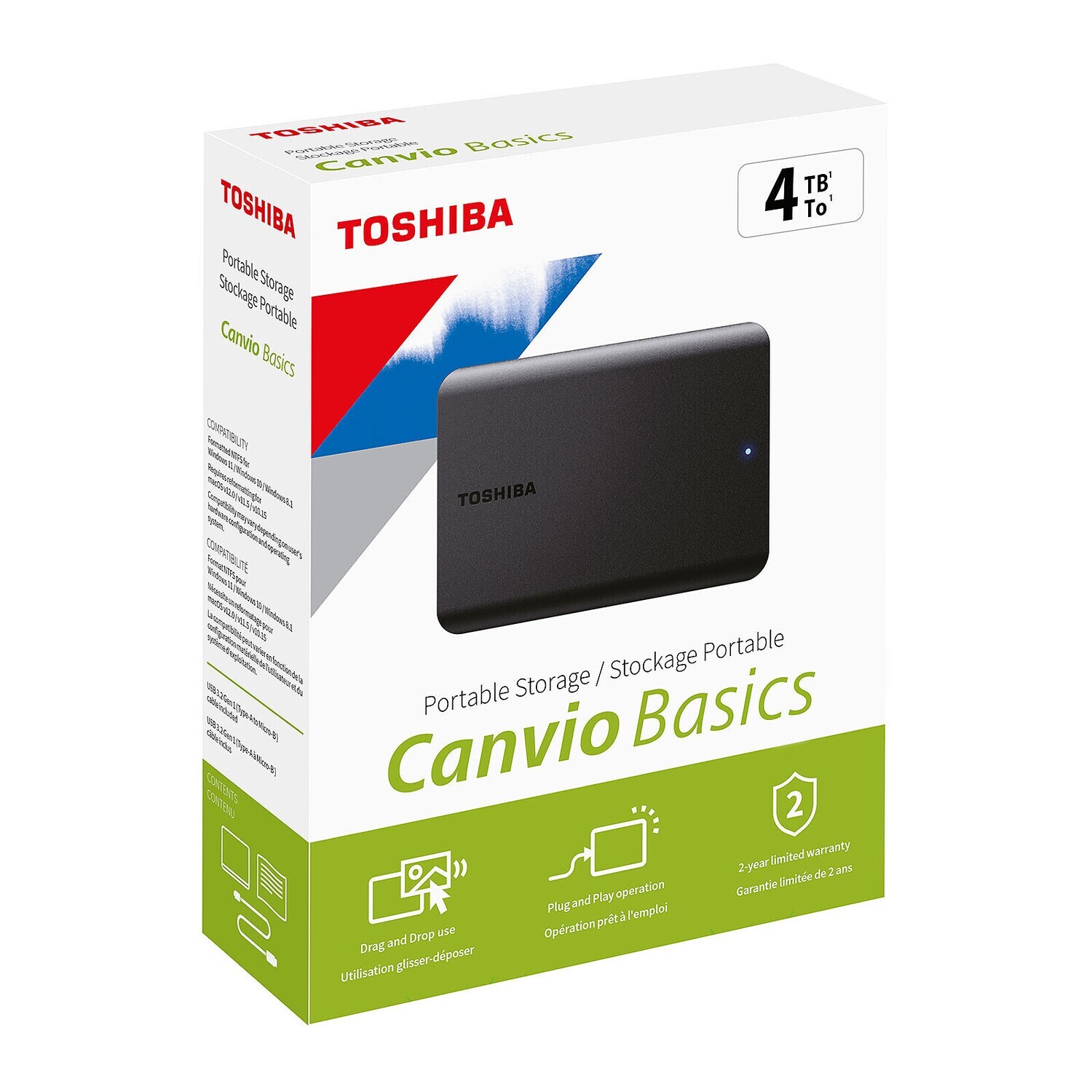 Toshiba Disco Duro Externo 4TB