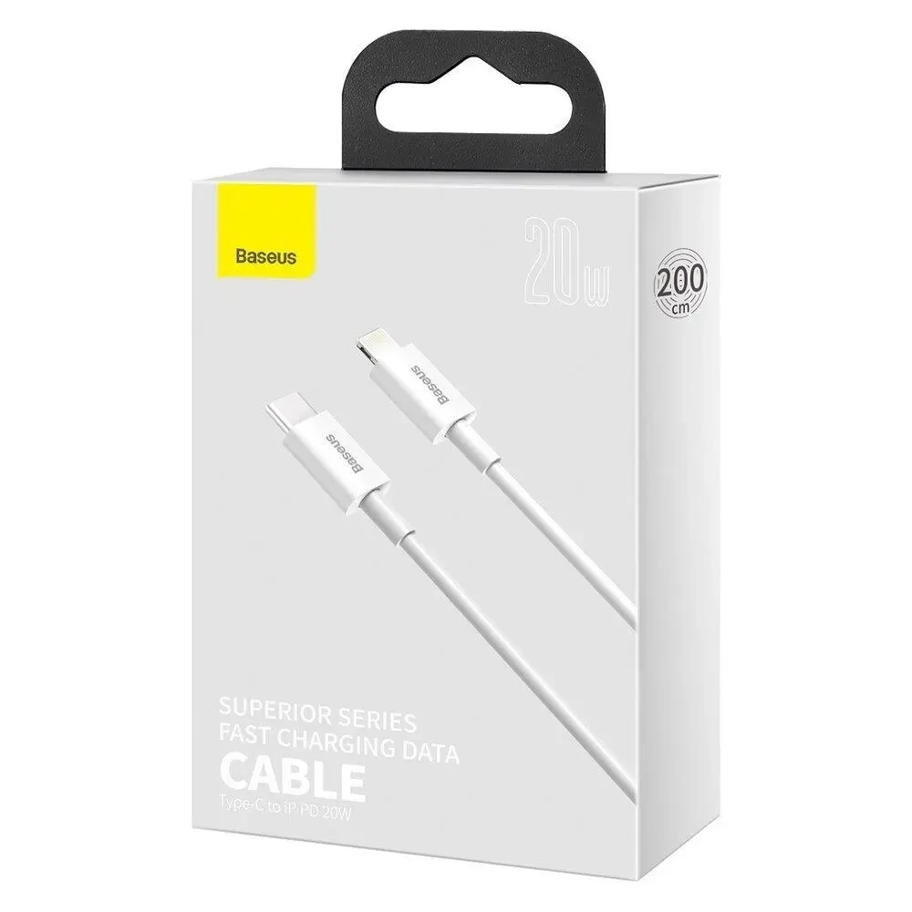 Baseus Cable iPhone a Tipo C 20w 2 metros