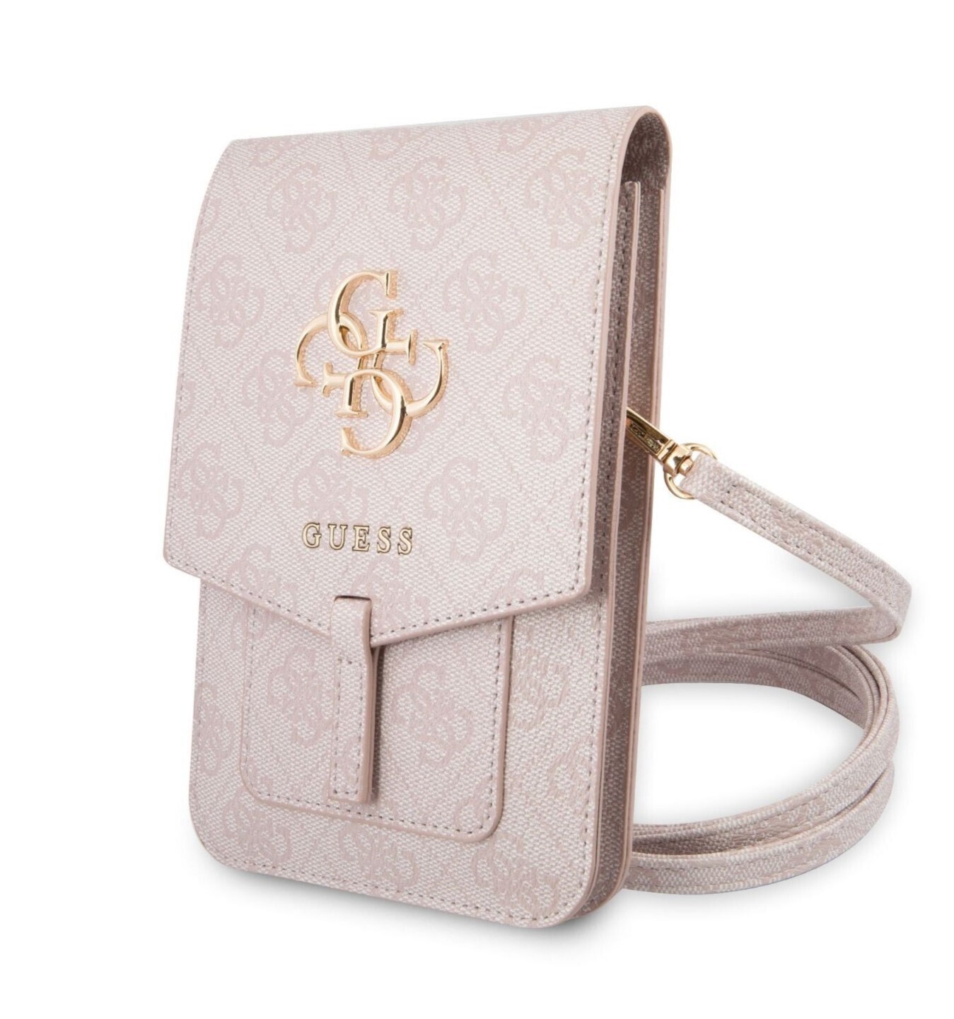 GUESS bandolera LOGO ROSA