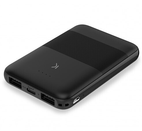 KSIX bateria auxiliar 5000mah NEGRO