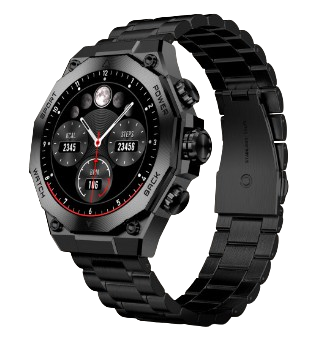 KSIX SMART WATCH TITANIUM NEGRO