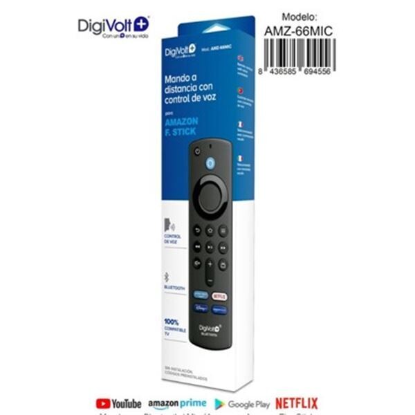 MANDO A DISTANCIA BLUETOOTH CON MICROFONO COMPATIBLE AMAZON STICK