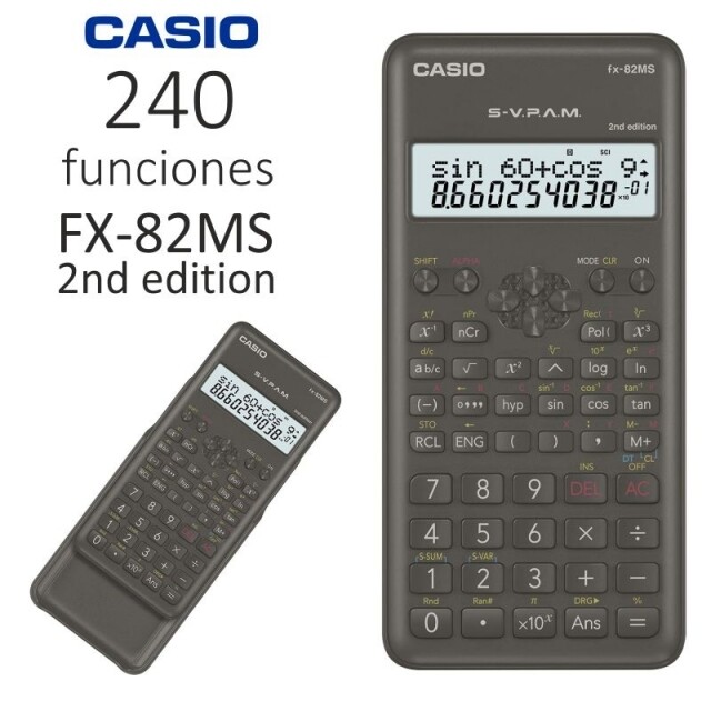 Casio Calculadora cientifica FX-82ms 2ª edicion