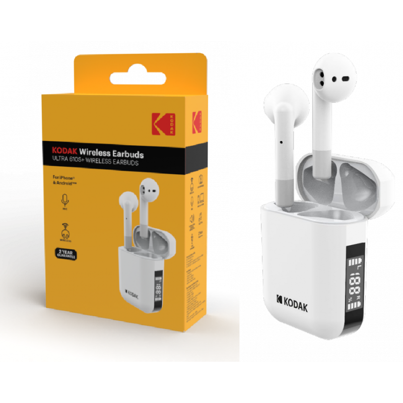 KODAK BT AURICULAR TWS ULTRA 610s Con Microfono