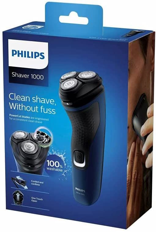 Philips Shaver S1131/41 Afeitadora Inalámbrica Negra