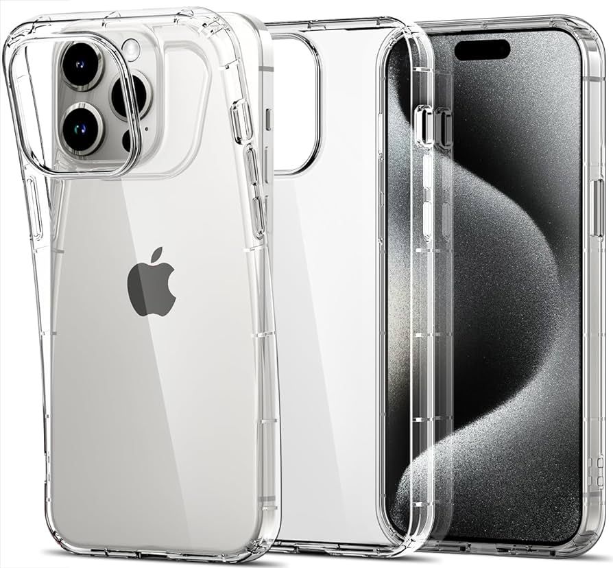 Funda movil transparente con bordes reforzados