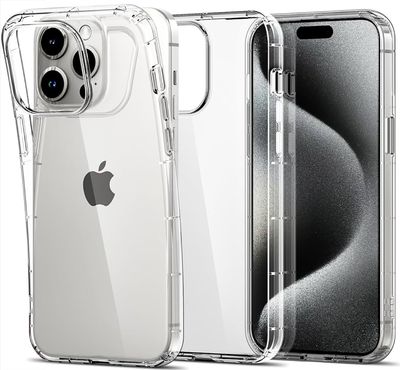 Funda movil transparente con bordes reforzados