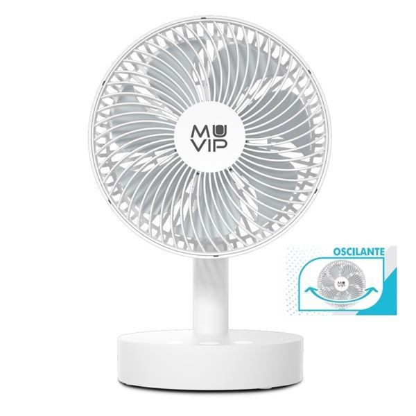 Muvip Ventilador Portatil Bateria 8&quot;