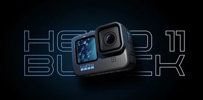GoPro Hero 11 Black, 5.3K, 24.7 MP, SuperFoto, HDR, HyperSmooth 5.0, Slo-Mo x8, Negro