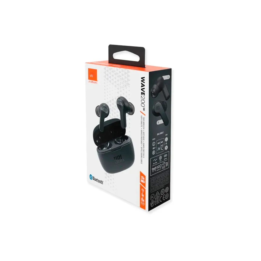 JBL TWS WAVE 200 Auricular Bluetooth Negro