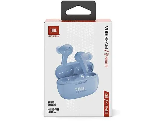 JBL TWS WAVE BEAM AZUL Auricular Bluetooth