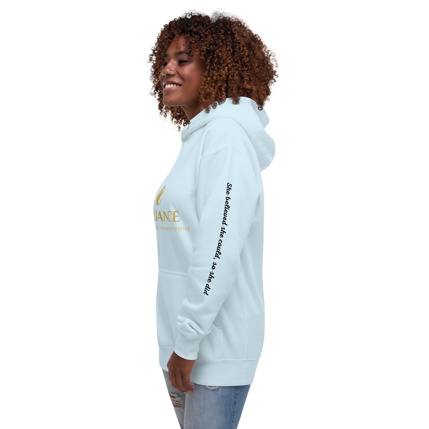 Unisex Hoodie She believed she could so she did