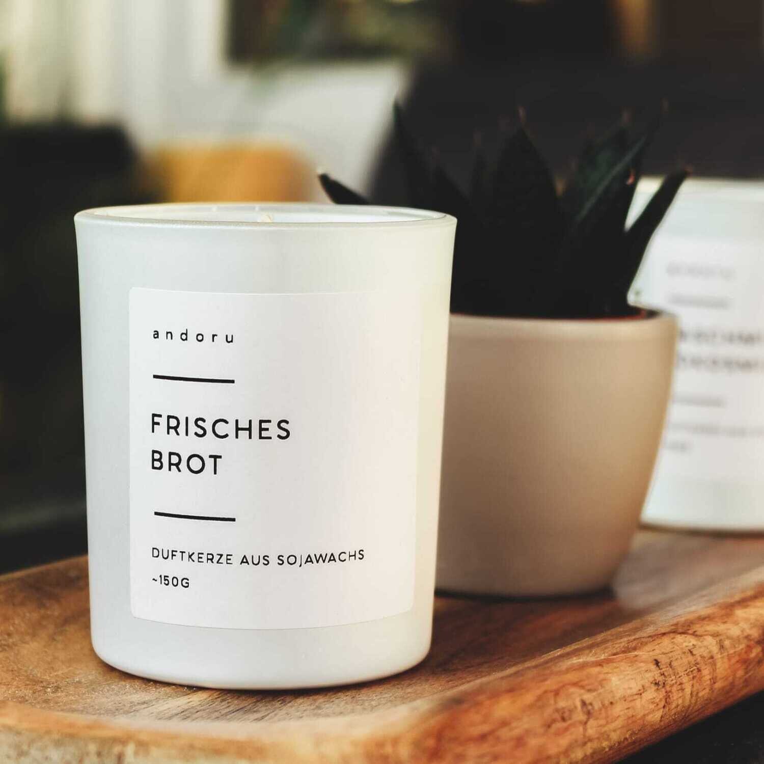 Duftkerze im Glas - Frisches Brot