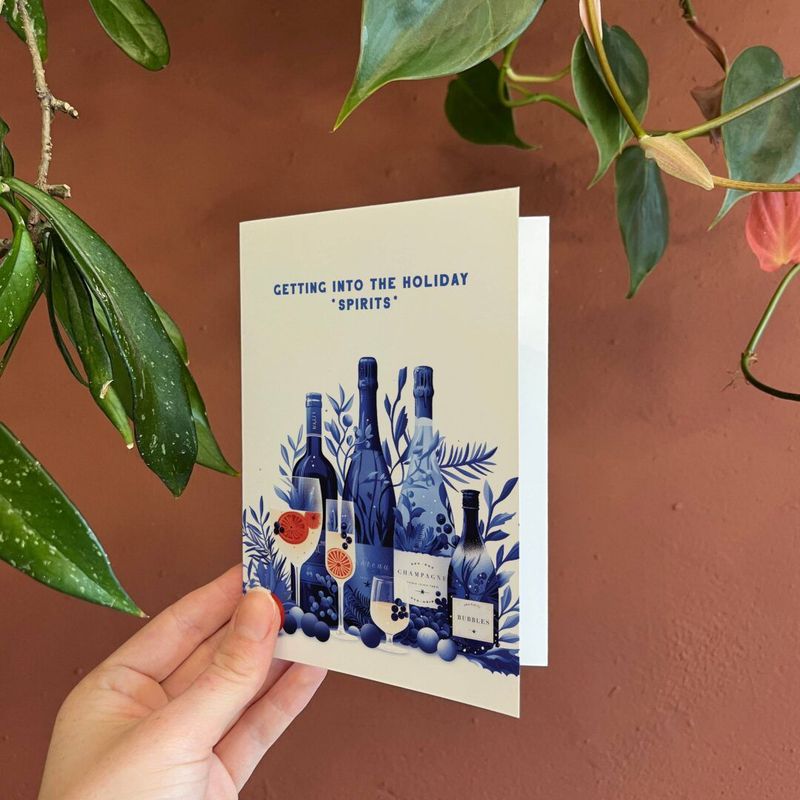 Weihnachtskarte - Holiday Spirits