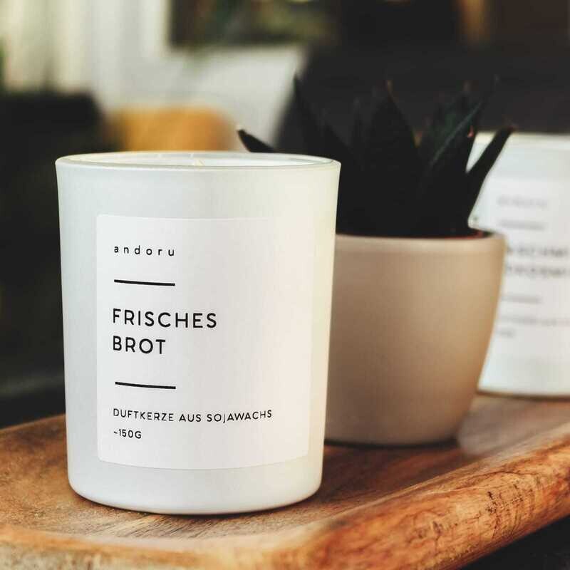 Duftkerze im Glas - Frisches Brot Duftkerze im Glas - Frisches Brot