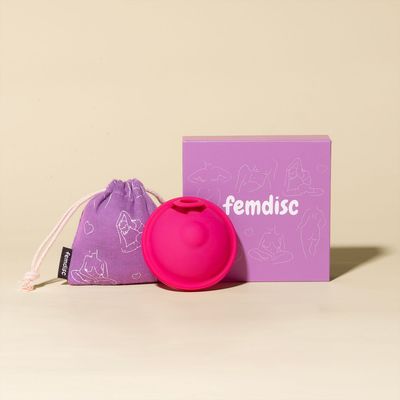 Femdisc - Menstruationsscheibe mit Lasche