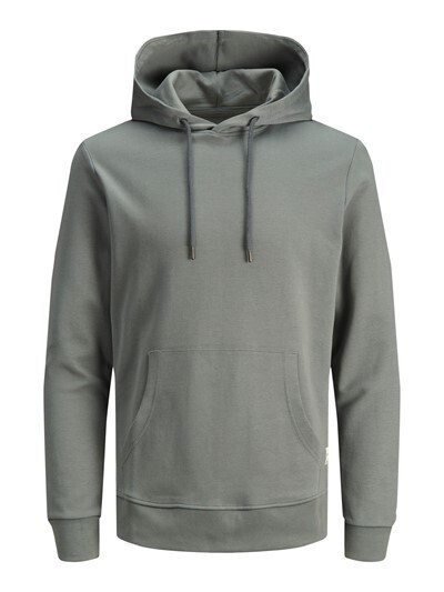 Jack&amp;Jones JJEBASIC SWEAT HOOD NOOS Grey