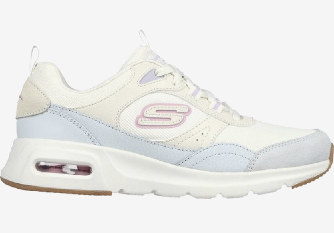 Skechers Air Court white/blue