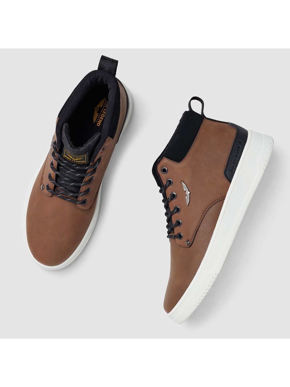 PME Legend Low sneaker Lexing-T Cognac