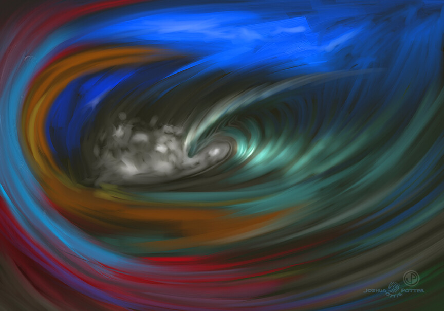 Going left.