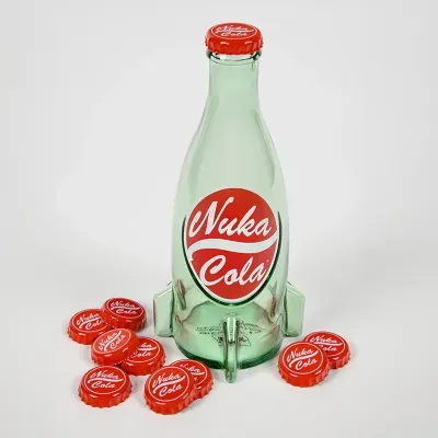 Fallout "Nuka Cola Original" Glasflasche und Kronkorken