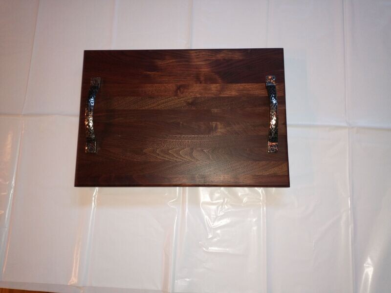 Large Cutting Board With Steel Handles