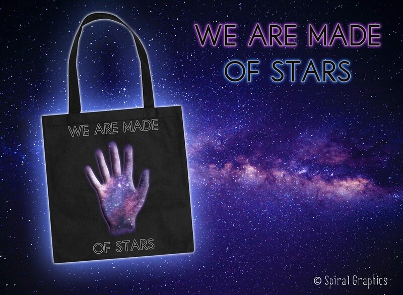 Tote Bag &quot;We are made of stars&quot;