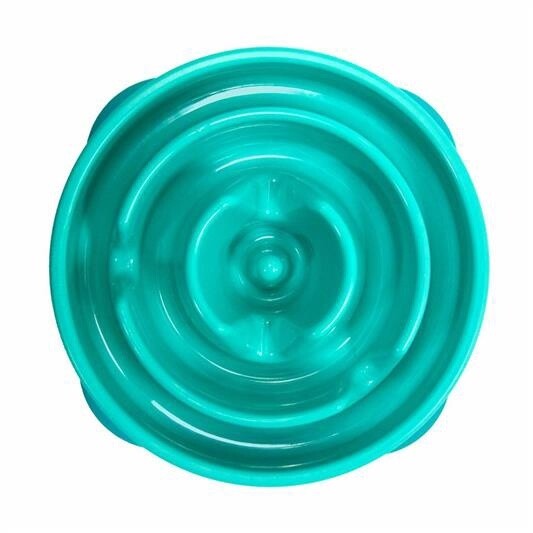 Outward Hound Fun Feeder Teal, Size: Small