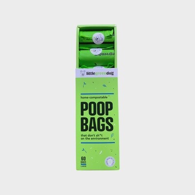 Compostable Poop Bags 60 Pack