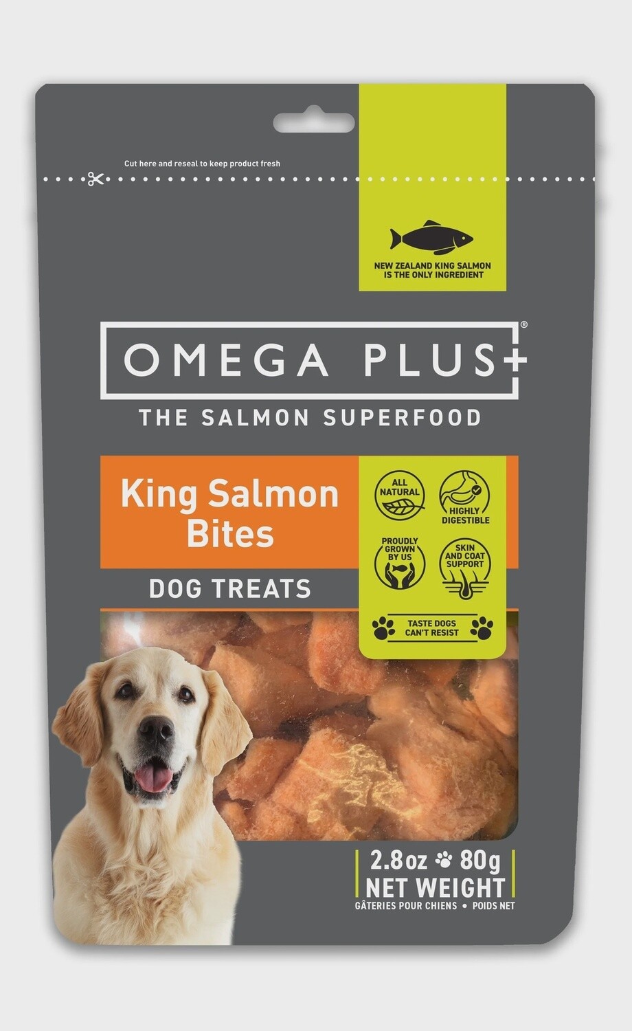 Omega Plus King Salmon Bites