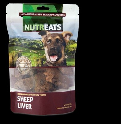 Nutreats Sheep Liver Treats 50g